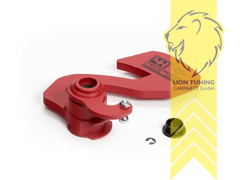 rot, nur passend für F40 Getriebe, Metall / Stahl, 2.0CDTi 163PS / 2.0T / 2.8 V6, Schaltwege um 45 Prozent kürzer!