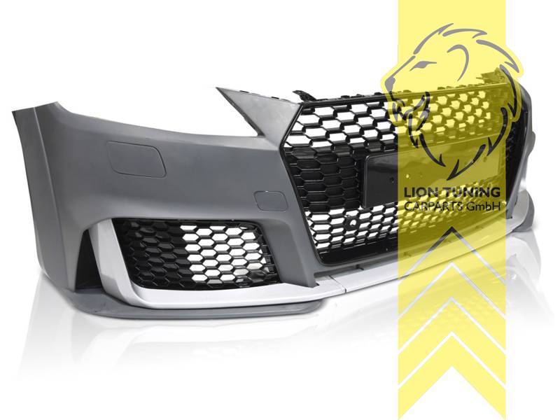 schwarz, chrom, Ersatzteile von äquivalenter Qualität für die Besitzer des Fahrzeugs (entspr. EU-Verordnung 46/2010), PP Kunststoff, grundiert, für Fahrzeuge mit PDC, für Fahrzeuge mit SRA, Eintragungsfrei / mit ABE