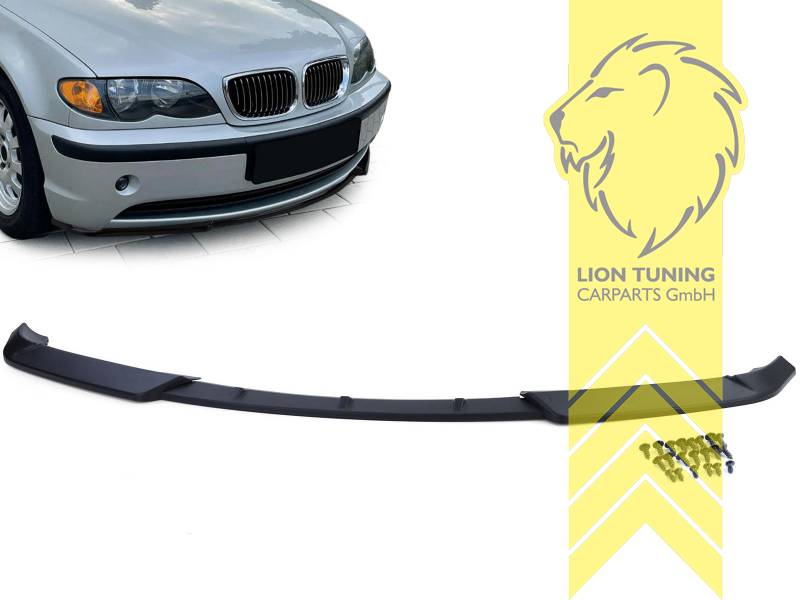 schwarz matt, nur passend für Standard Stoßstange, Ersatzteile von äquivalenter Qualität für die Besitzer des Fahrzeugs (entspr. EU-Verordnung 46/2010), ABS Kunststoff