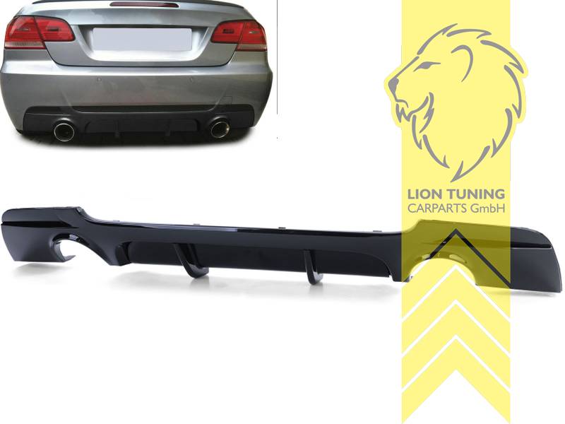 links und rechts, schwarz glänzend, nur passend für Fahrzeuge mit M-Paket, PP Kunststoff, Eintragungsfrei / als Ersatzteil verwendbar