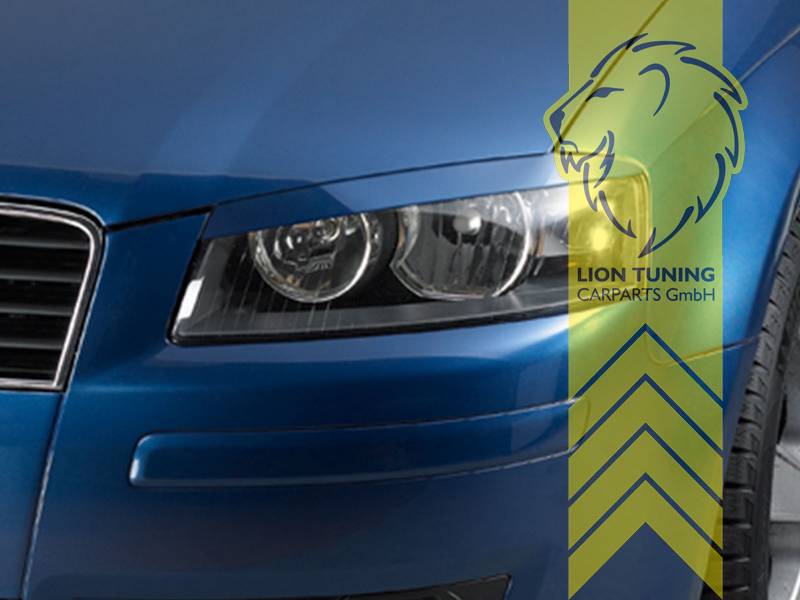 Die Zulassung gilt nur für Serienscheinwerfer. Wenn Zubehörscheinwerfer verbaut sind bitte die Zulassung vor dem Kauf abklären, ABS Kunststoff, schwarz - lackierfähig, Eintragungsfrei / mit ABE