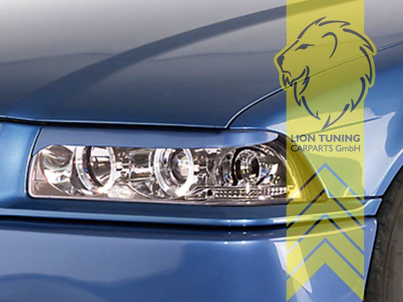 Die Zulassung gilt nur für Serienscheinwerfer. Wenn Zubehörscheinwerfer verbaut sind bitte die Zulassung vor dem Kauf abklären, ABS Kunststoff, schwarz - lackierfähig, Eintragungsfrei / mit ABE