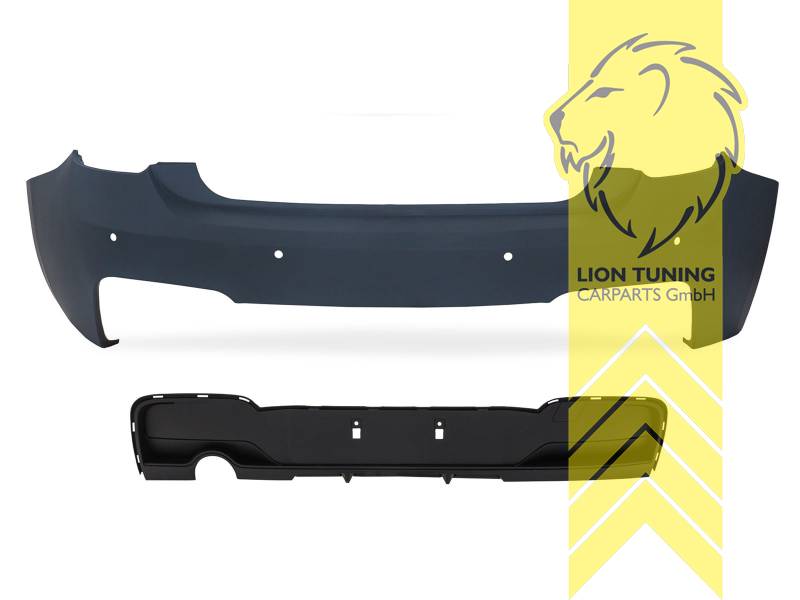 links, Ersatzteile von äquivalenter Qualität für die Besitzer des Fahrzeugs (entspr. EU-Verordnung 46/2010), PP Kunststoff, grundiert, für Fahrzeuge mit PDC