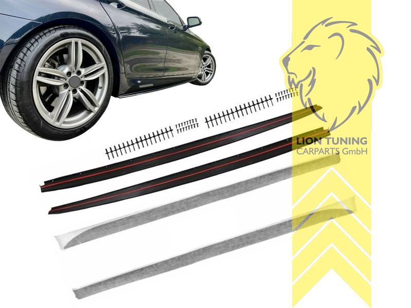 Ersatzteile von äquivalenter Qualität für die Besitzer des Fahrzeugs (entspr. EU-Verordnung 46/2010), nur passend für M-Paket, PP Kunststoff, schwarz - lackierfähig