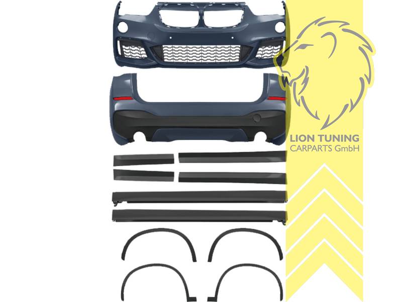 Ersatzteile von äquivalenter Qualität für die Besitzer des Fahrzeugs (entspr. EU-Verordnung 46/2010), Original Nebelscheinwerfer können übernommen werden, PP Kunststoff, grundiert, für Fahrzeuge mit PDC, für Fahrzeuge mit SRA