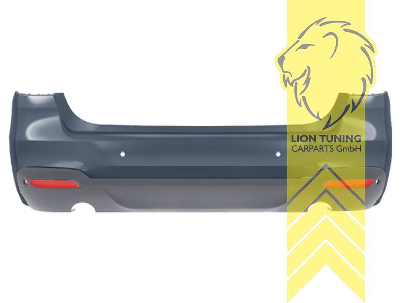 Ersatzteile von äquivalenter Qualität für die Besitzer des Fahrzeugs (entspr. EU-Verordnung 46/2010), PP Kunststoff, grundiert, für Fahrzeuge mit PDC