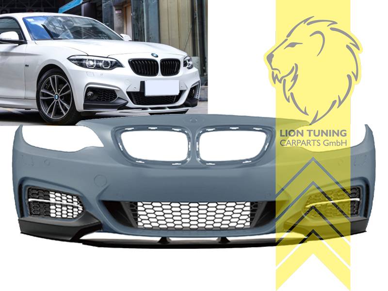 Liontuning - Tuningartikel für Ihr Auto  Lion Tuning Carparts GmbH  Frontstoßstange Frontschürze für BMW F22 Coupe F23 Cabrio auch für M-Paket