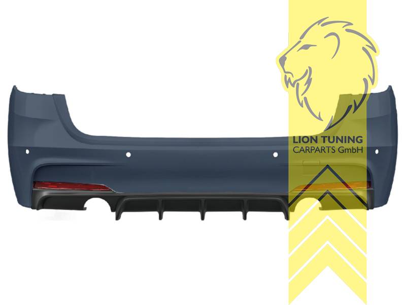 Ersatzteile von äquivalenter Qualität für die Besitzer des Fahrzeugs (entspr. EU-Verordnung 46/2010), PP Kunststoff, grundiert, für Fahrzeuge mit PDC