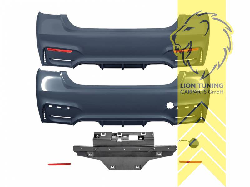 Ersatzteile von äquivalenter Qualität für die Besitzer des Fahrzeugs (entspr. EU-Verordnung 46/2010), PP Kunststoff, grundiert, für Fahrzeuge ohne PDC