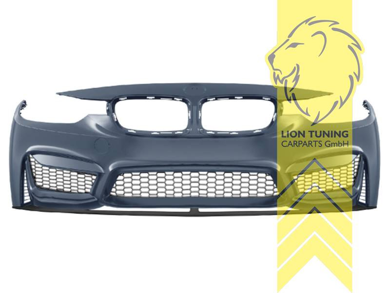Liontuning - Tuningartikel für Ihr Auto  Lion Tuning Carparts GmbH  Frontstoßstange Frontschürze für BMW F32 Coupe F33 Cabrio F36 Sport Optik  ohne Nebel