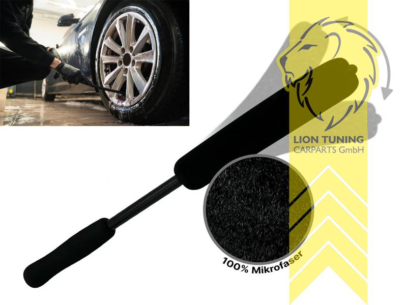 Außenreinigung, schwarz