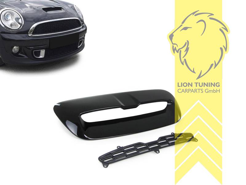 schwarz glänzend, ABS Kunststoff, Eintragungsfrei / als Ersatzteil verwendbar