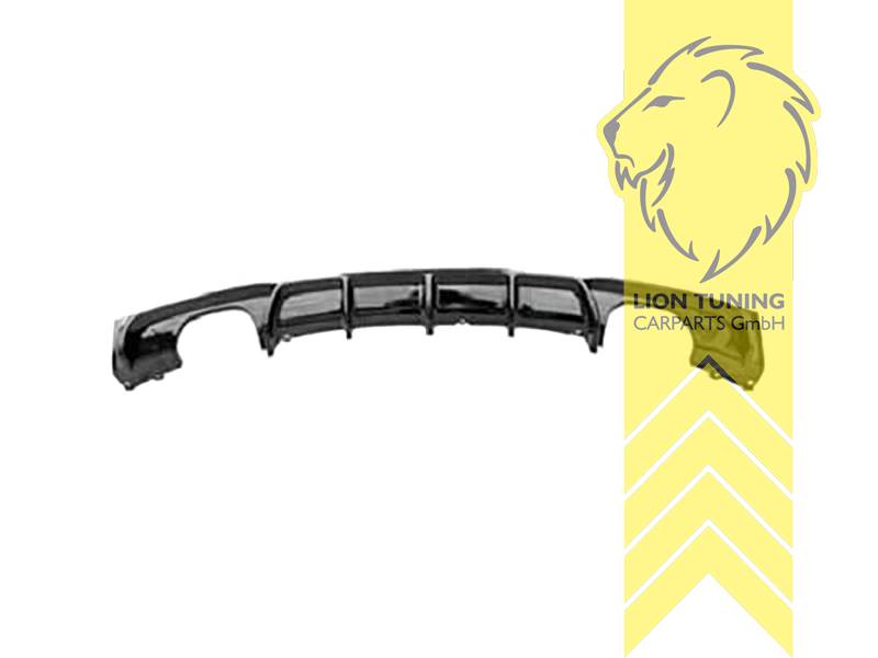 links und rechts, schwarz glänzend, nur passend für Fahrzeuge mit M-Paket, PP Kunststoff, Eintragungsfrei / als Ersatzteil verwendbar