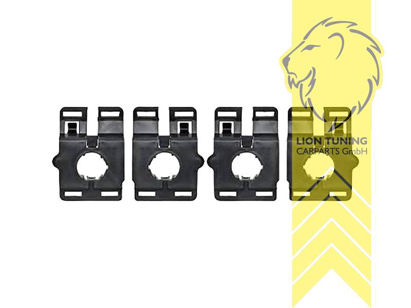 passend für unsere Artikelnummer 6384, ABS Kunststoff, schwarz - lackierfähig, für Fahrzeuge mit PDC, Eintragungsfrei / als Ersatzteil verwendbar