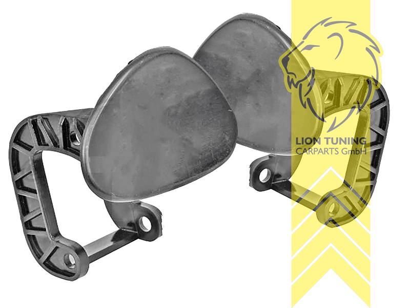 PP Kunststoff, schwarz - lackierfähig