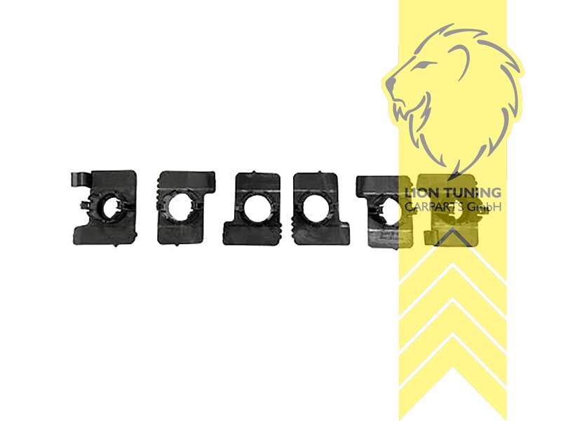 für unsere Artikelnummer 10606, 11970, ABS Kunststoff, schwarz - lackierfähig, für Fahrzeuge mit PDC, Eintragungsfrei / als Ersatzteil verwendbar