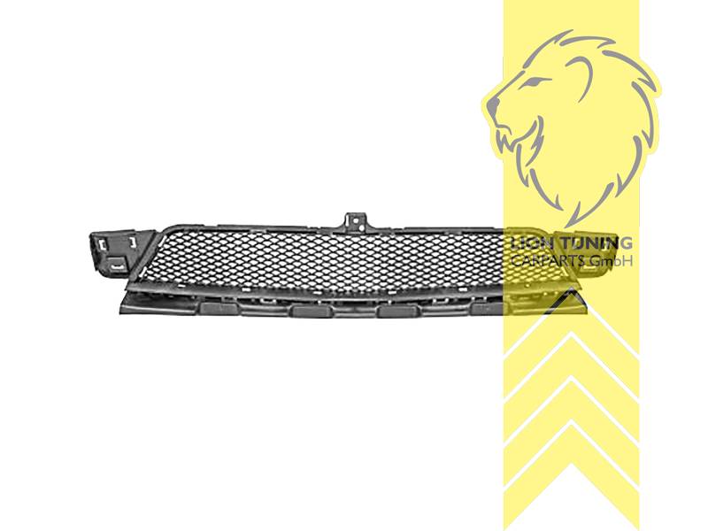 schwarz, auch passend für die original W176 AMG Stoßstange, PP Kunststoff