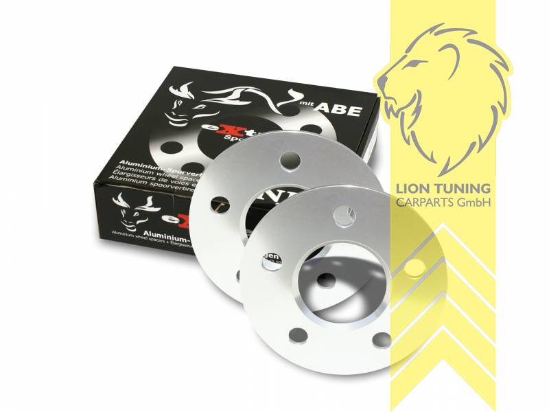 VOR dem Kauf Kompatibilität prüfen!, silber, Die zur Montage benötigten längeren Radschrauben sind nicht im Lieferumfang enthalten, ohne Fettkappe, ohne Zentrierung, 5 x 112 mm, Aluminium, 66,6mm, 10 mm, Eintragungsfrei / mit ABE