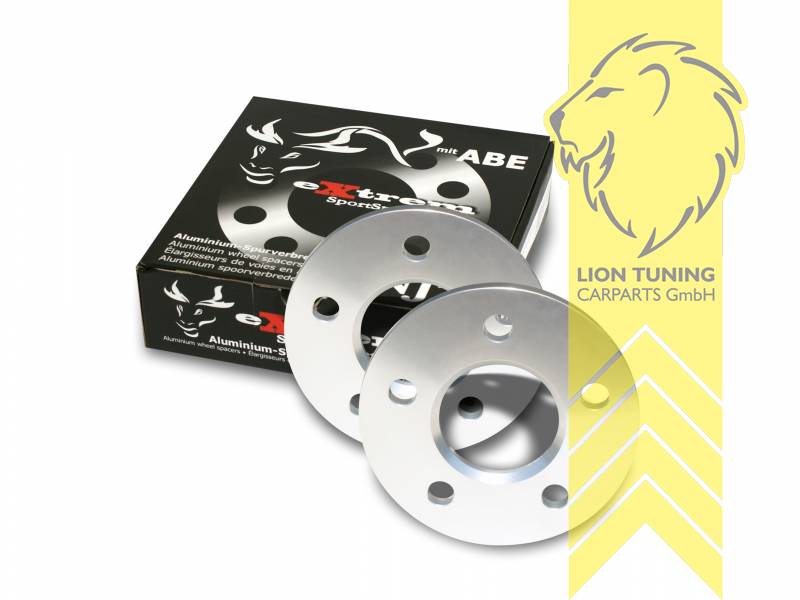 VOR dem Kauf Kompatibilität prüfen!, silber, Die zur Montage benötigten längeren Radschrauben sind nicht im Lieferumfang enthalten, ohne Fettkappe, ohne Zentrierung, 5 x 112 mm, Aluminium, 66,6mm, 20 mm, Eintragungsfrei / mit ABE