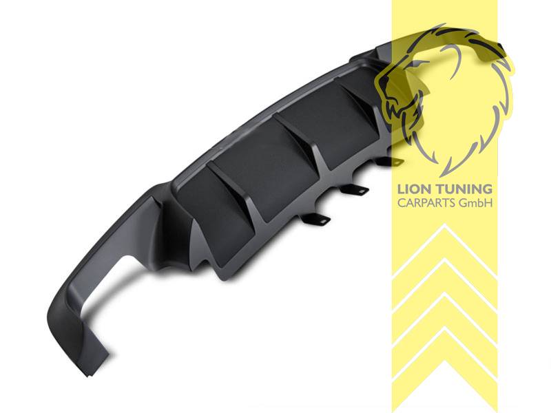 links und rechts, passend für unsere F10 / F11 Heckstoßstangen, auch passend für die original F10 / F11 M-Paket Stoßstange, PP Kunststoff, schwarz - lackierfähig, Eintragungsfrei / als Ersatzteil verwendbar