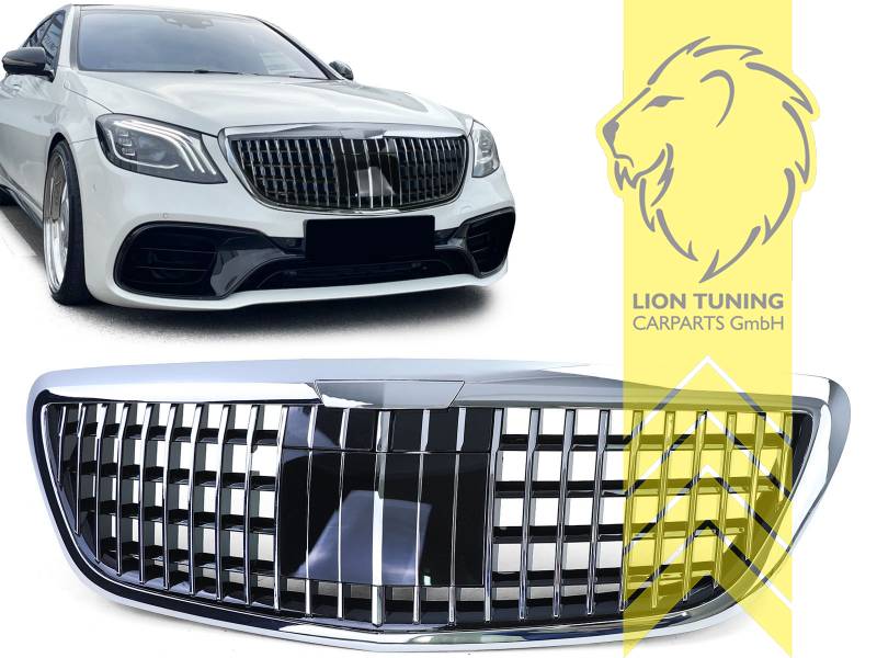 chrom, schwarz, für Kamera mit Radar, ABS Kunststoff, Eintragungsfrei / als Ersatzteil verwendbar