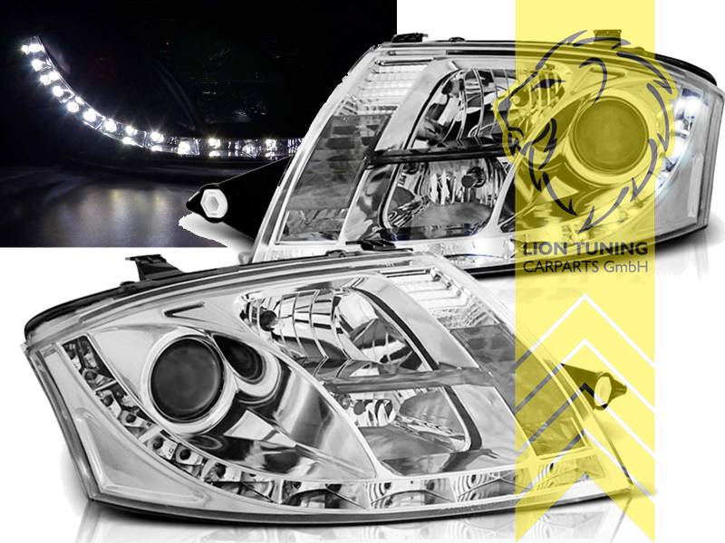 Halogen, chrom, Stecker mit 10 Pins, Abblendlicht H7 / Fernlicht H1 / Nebelscheinwerfer H7, Blinkerbirnen BAU15S, elektrisch verstellbar - Stellmotor integriert, Eintragungsfrei / mit E-Prüfzeichen, Eintragungsfrei / mit R87 Zulassung als Tagfahrlicht