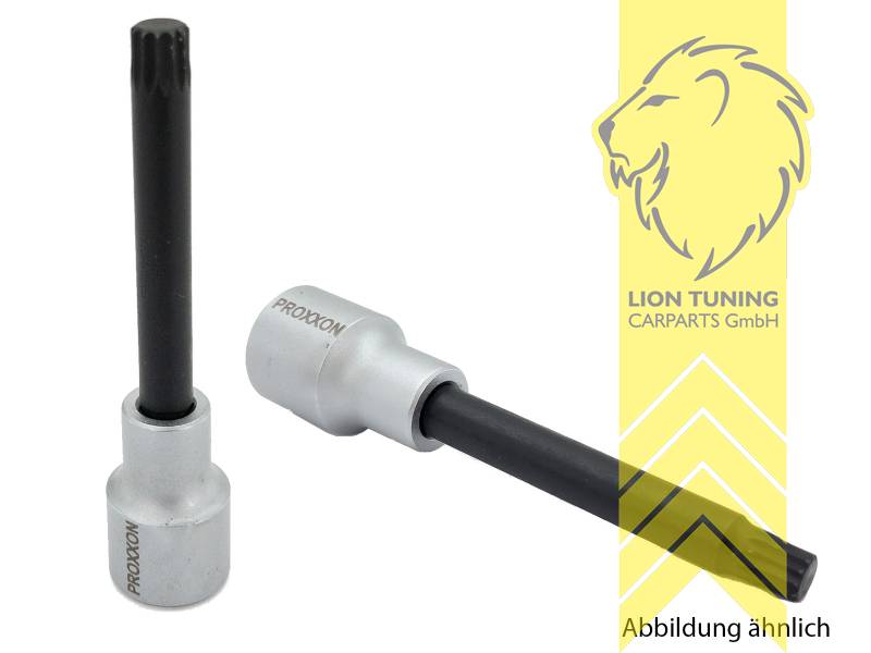 für 1/2 Zoll Vierkantantrieb (12,5 mm), VZ 6, Chrom-Vanadium-Stahl, 100 mm