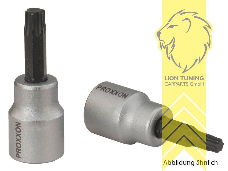 für 3/8 Zoll Vierkantantrieb (9,5 mm), TX 15, Chrom-Vanadium-Stahl