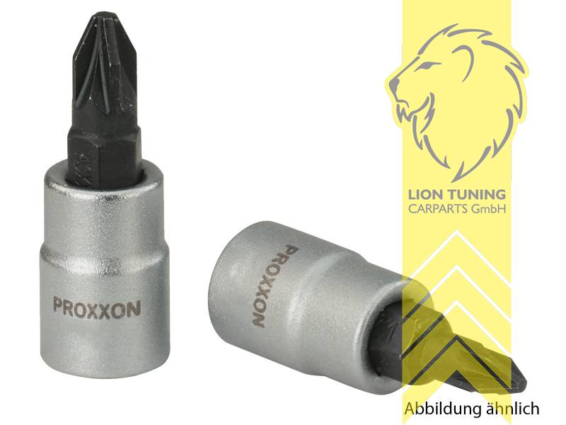 für 1/4 Zoll Vierkantantrieb (6,3 mm), PZ 1, Chrom-Vanadium-Stahl