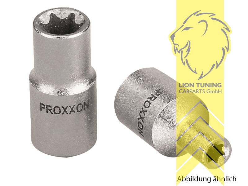 für 1/4 Zoll Vierkantantrieb (6,3 mm), E 4, Chrom-Vanadium-Stahl