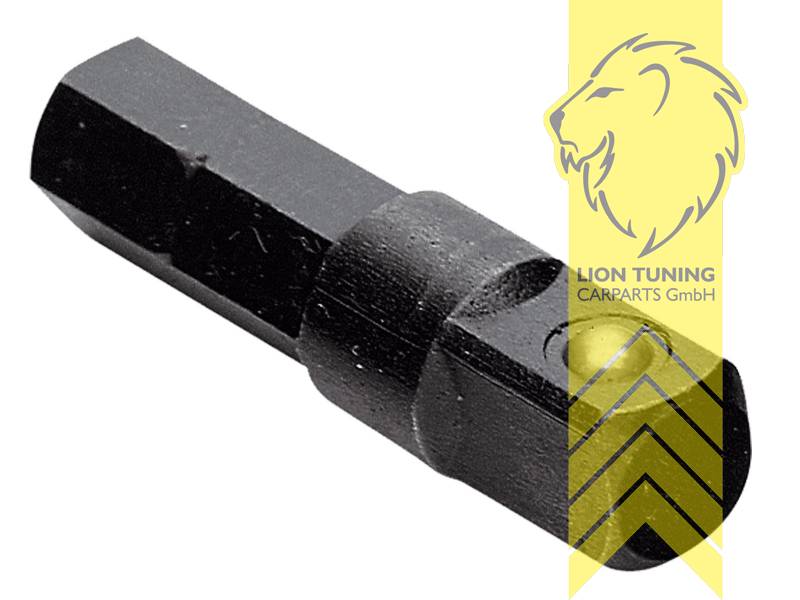 für 1/4 Zoll Vierkantantrieb (6,3 mm), Chrom-Vanadium-Stahl