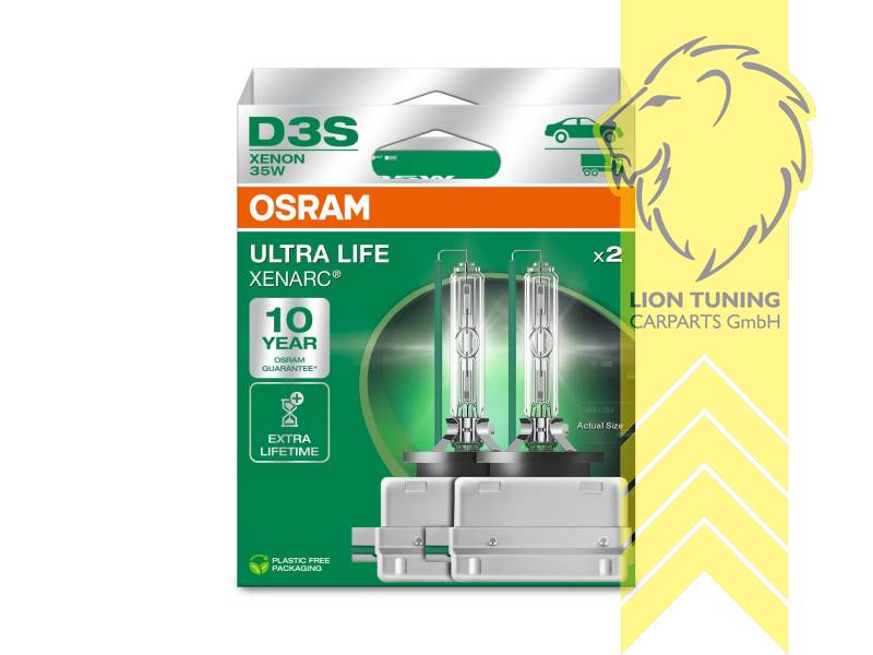 Xenon, HID, D3S, 35W, Scheinwerfer, 12 V, Eintragungsfrei / mit E-Prüfzeichen