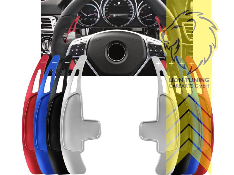 nur für AMG Modelle, schwarz, Inklusive Klebepads, Aluminium