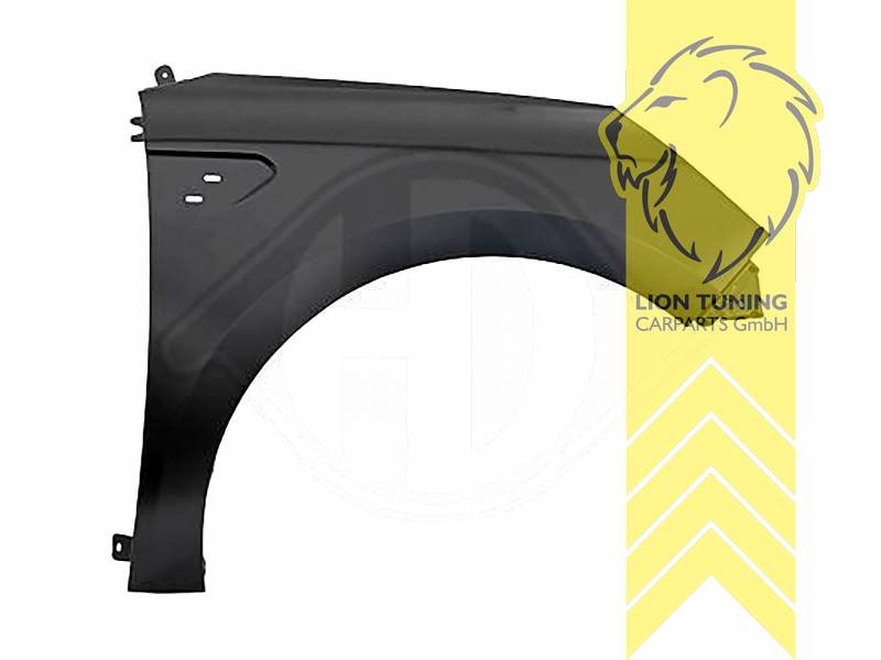 nur für rechts (Beifahrerseite), Metall / Stahl, schwarz - lackierfähig, Eintragungsfrei / als Ersatzteil verwendbar