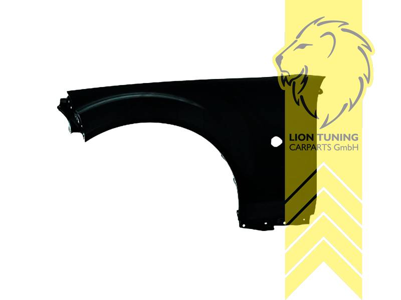 nur für links (Fahrerseite), Metall / Stahl, schwarz - lackierfähig, Eintragungsfrei / als Ersatzteil verwendbar