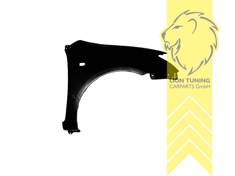 nur für rechts (Beifahrerseite), Metall / Stahl, schwarz - lackierfähig, Eintragungsfrei / als Ersatzteil verwendbar