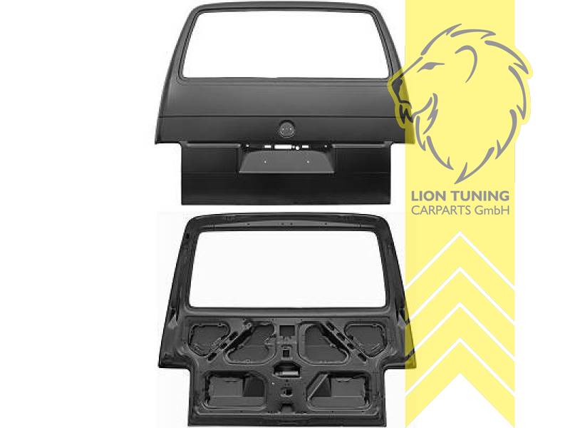 ohne Loch für Heckwischer, Metall / Stahl, Metall - lackierfähig, Eintragungsfrei / als Ersatzteil verwendbar