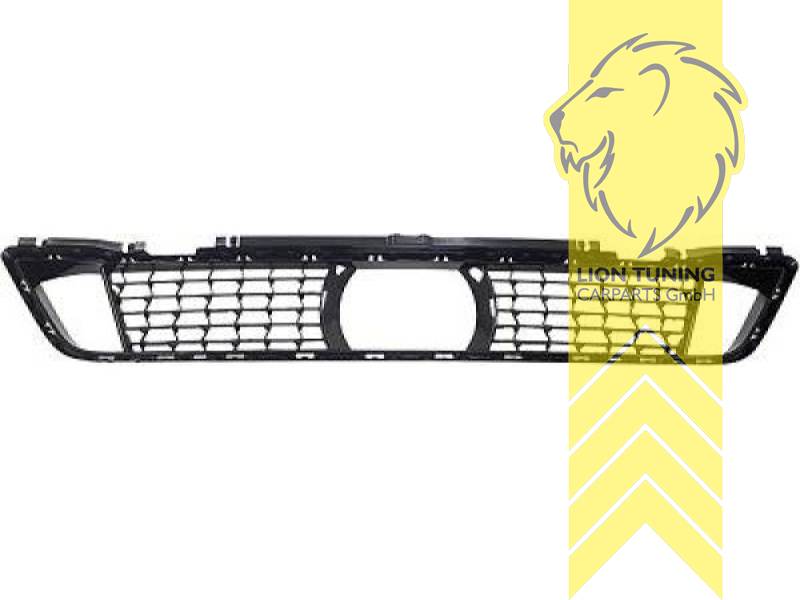 schwarz glänzend, PP Kunststoff, für Fahrzeuge mit Radar (ACC), Eintragungsfrei / als Ersatzteil verwendbar