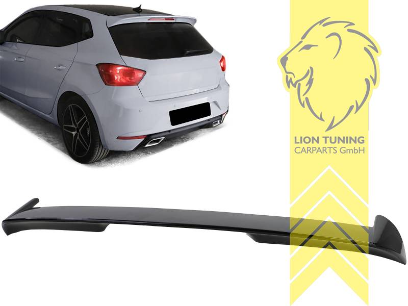 Liontuning - Tuningartikel für Ihr Auto  Lion Tuning Carparts GmbH  Dachspoiler Spoiler Heckspoiler Lippe für BMW F20 F21 LCI schwarz glänzend