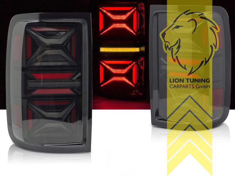 LED, dynamischer LED Blinker, schwarz, Eintragungsfrei / mit E-Prüfzeichen