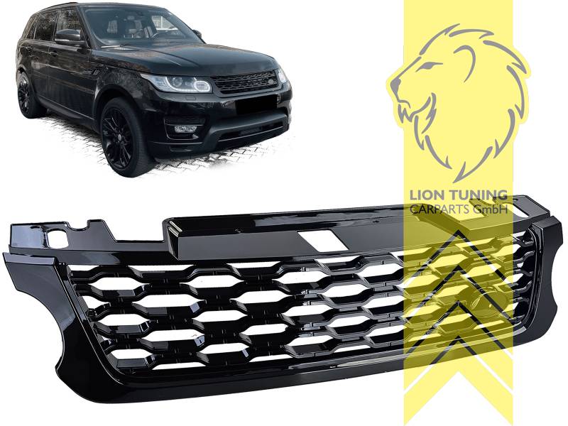 schwarz glänzend, ABS Kunststoff, Eintragungsfrei / keine Eintragung nötig