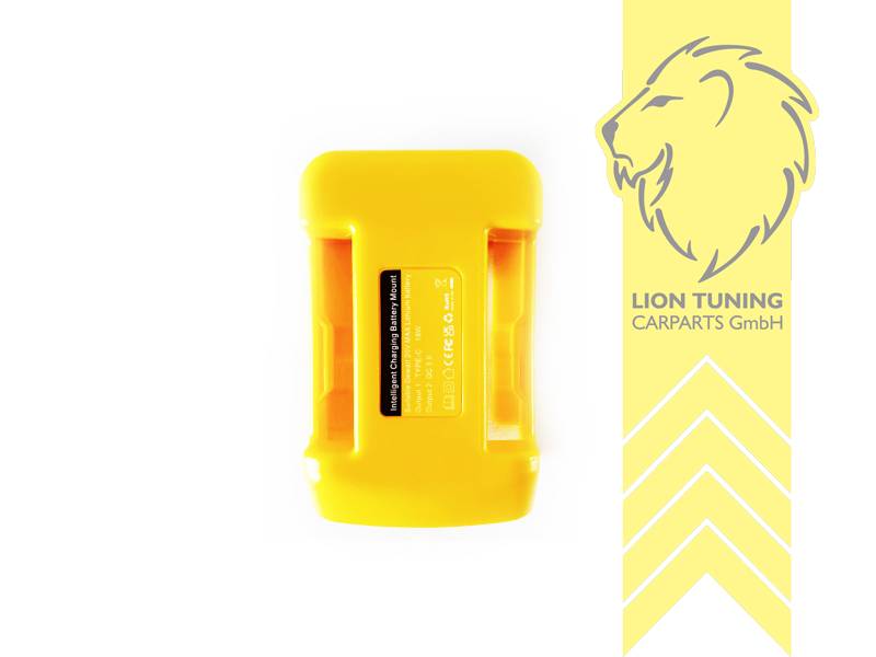 gelb, ABS Kunststoff, 18 V