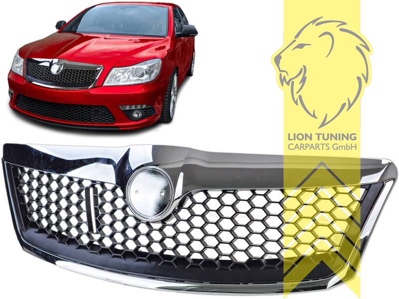 chrom, schwarz matt, ABS Kunststoff, Eintragungsfrei / als Ersatzteil verwendbar