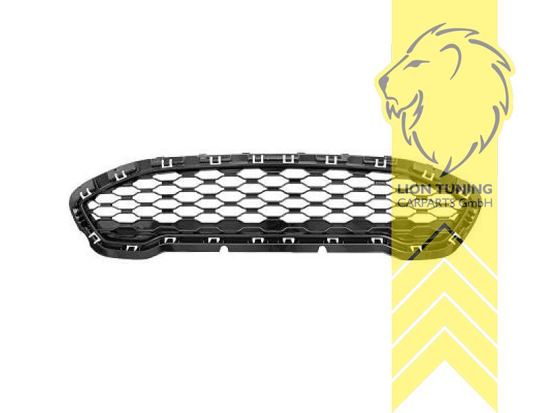 ST Line, schwarz glänzend, ABS Kunststoff, Eintragungsfrei / als Ersatzteil verwendbar