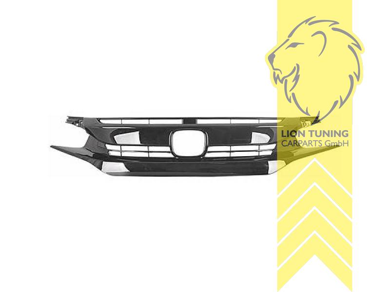 mit Emblemaufnahme, schwarz, ABS Kunststoff, Eintragungsfrei / als Ersatzteil verwendbar