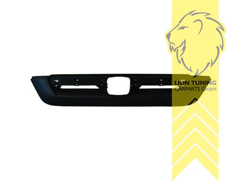 mit Emblemaufnahme, schwarz, ABS Kunststoff, grundiert, Eintragungsfrei / als Ersatzteil verwendbar