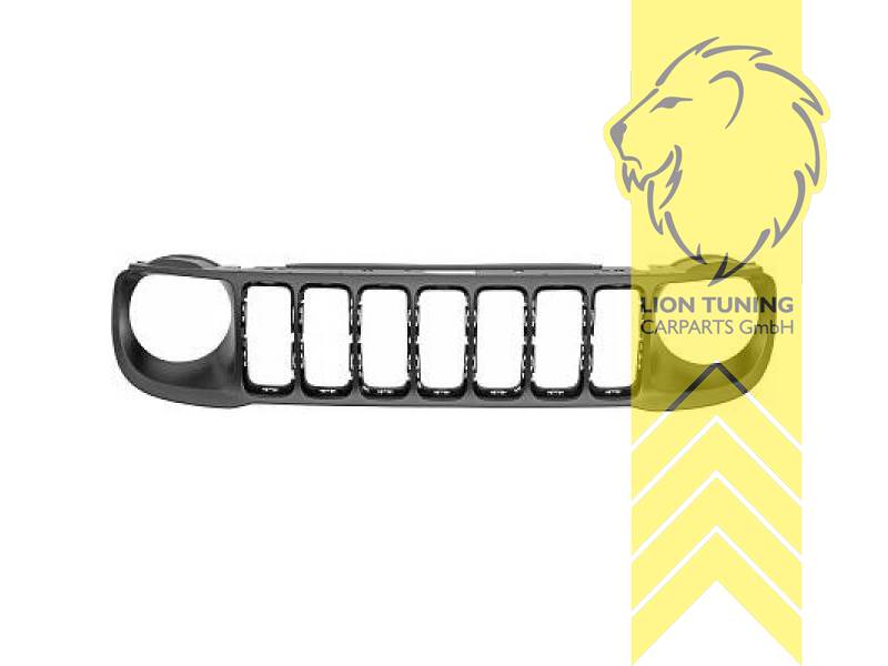 mit Emblemaufnahme, Limited, grau, ABS Kunststoff, Eintragungsfrei / als Ersatzteil verwendbar