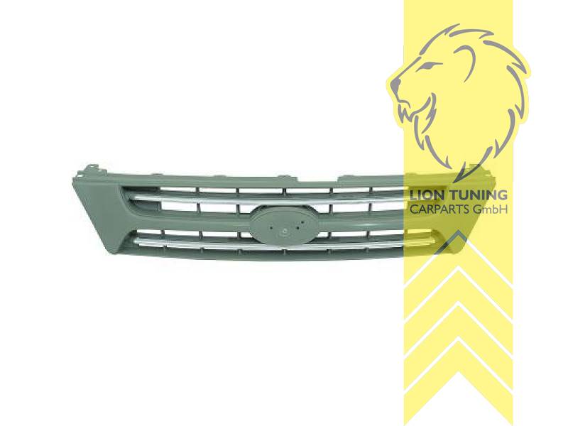 mit Emblemaufnahme, chrom, ABS Kunststoff, teilgrundiert, Eintragungsfrei / als Ersatzteil verwendbar