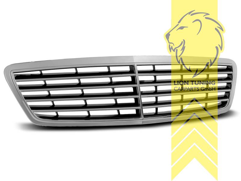 Avantgarde, schwarz, chrom, ABS Kunststoff, Eintragungsfrei / als Ersatzteil verwendbar