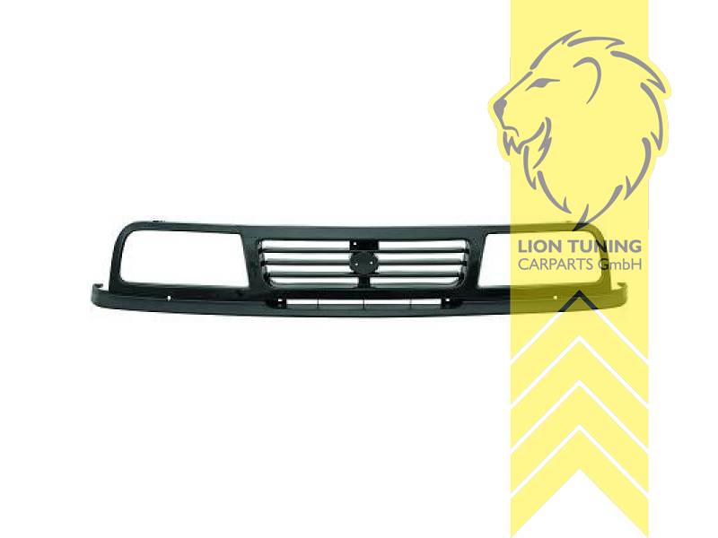 mit Emblemaufnahme, schwarz, nur passend für 5-Türer, ABS Kunststoff, Eintragungsfrei / als Ersatzteil verwendbar